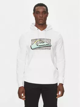 Толстовка обычного кроя EQYFT05094 Quiksilver, белый