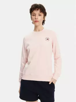 Толстовка обычного кроя Essential DW0DW20639 Tommy Jeans, розовый