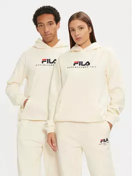 Толстовка обычного кроя Fila, экрю