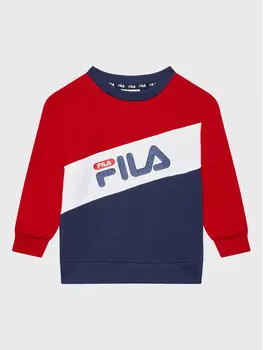 Толстовка обычного кроя Fila, синий