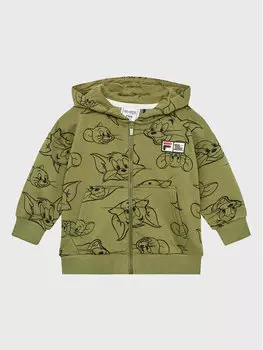 Толстовка обычного кроя Fila, зеленый