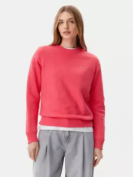 Толстовка обычного кроя Flag DW0DW19959 Tommy Jeans, розовый