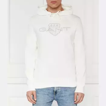 Толстовка обычного кроя Gant, белый