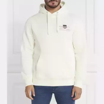 Толстовка обычного кроя Gant, бежевый