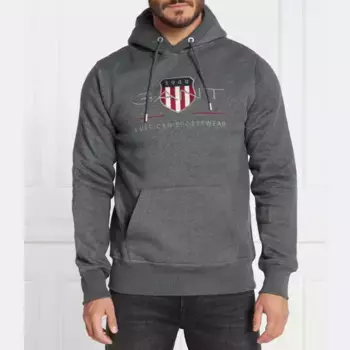 Толстовка обычного кроя Gant, черный