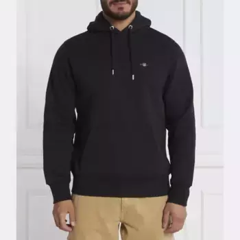 Толстовка обычного кроя Gant, черный