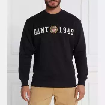 Толстовка обычного кроя Gant, черный