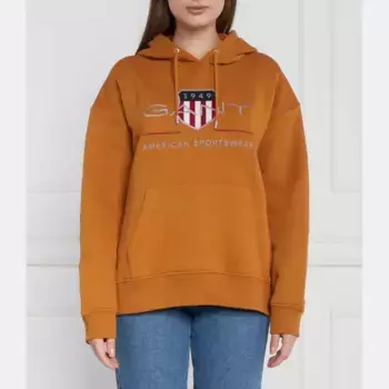 Толстовка обычного кроя Gant, коричневый