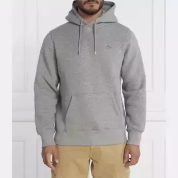 Толстовка обычного кроя Gant, серый