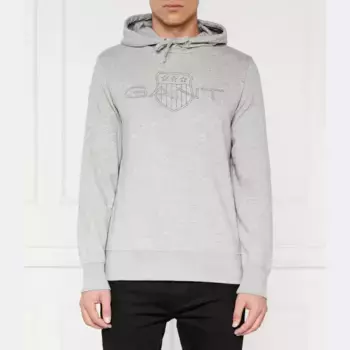 Толстовка обычного кроя Gant, серый