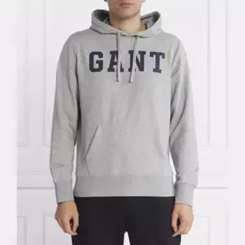 Толстовка обычного кроя Gant, серый