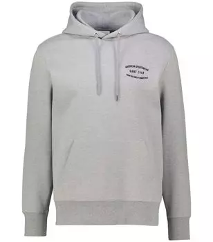 Толстовка обычного кроя Gant, серый