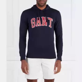 Толстовка обычного кроя Gant, синий