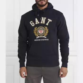 Толстовка обычного кроя Gant, синий