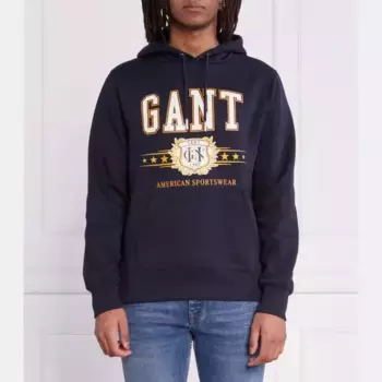 Толстовка обычного кроя Gant, синий