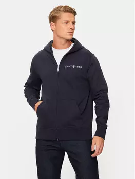 Толстовка обычного кроя Gant, синий