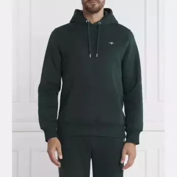 Толстовка обычного кроя Gant, зеленый