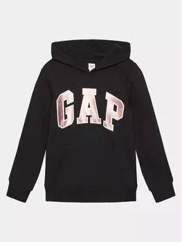Толстовка обычного кроя Gap, черный