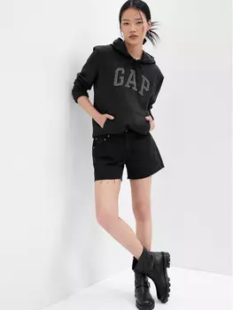 Толстовка обычного кроя Gap, черный