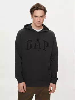 Толстовка обычного кроя Gap, черный