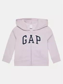Толстовка обычного кроя Gap, фиолетовый