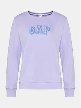 Толстовка обычного кроя Gap, фиолетовый