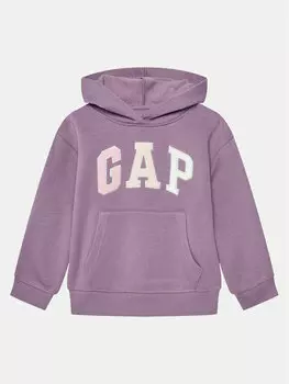 Толстовка обычного кроя Gap, фиолетовый