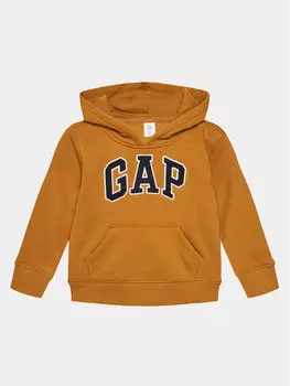 Толстовка обычного кроя Gap, коричневый