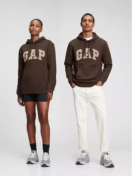 Толстовка обычного кроя Gap, коричневый
