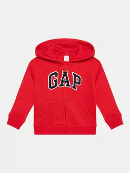 Толстовка обычного кроя Gap, красный