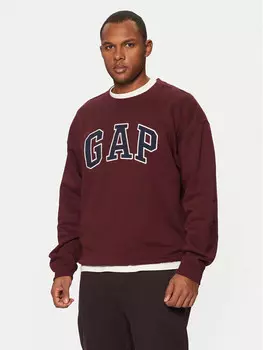 Толстовка обычного кроя Gap, красный