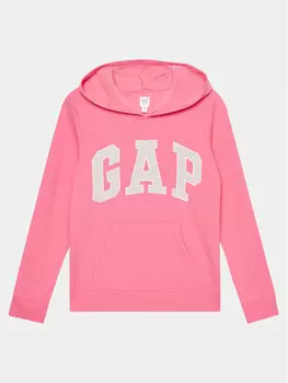 Толстовка обычного кроя Gap, розовый