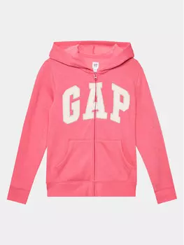 Толстовка обычного кроя Gap, розовый