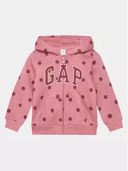 Толстовка обычного кроя Gap, розовый