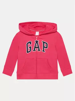 Толстовка обычного кроя Gap, розовый