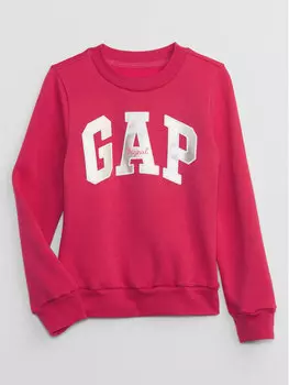 Толстовка обычного кроя Gap, розовый