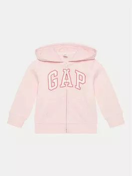 Толстовка обычного кроя Gap, розовый