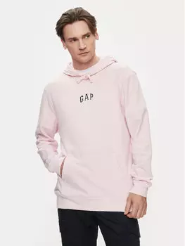 Толстовка обычного кроя Gap, розовый