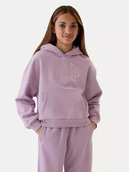 Толстовка обычного кроя Gap, розовый