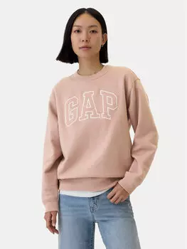 Толстовка обычного кроя Gap, розовый