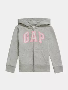 Толстовка обычного кроя Gap, серый