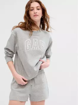 Толстовка обычного кроя Gap, серый