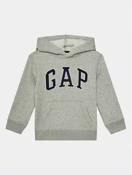 Толстовка обычного кроя Gap, серый