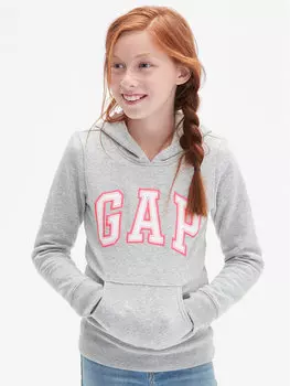 Толстовка обычного кроя Gap, серый