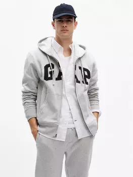 Толстовка обычного кроя Gap, серый