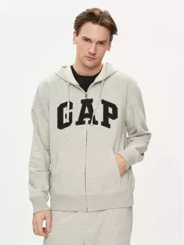 Толстовка обычного кроя Gap, серый
