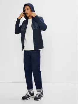 Толстовка обычного кроя Gap, синий