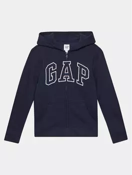 Толстовка обычного кроя Gap, синий