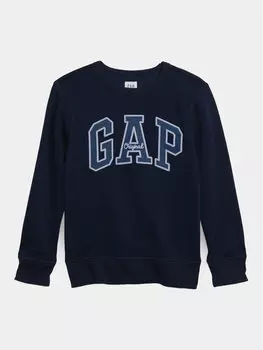 Толстовка обычного кроя Gap, синий