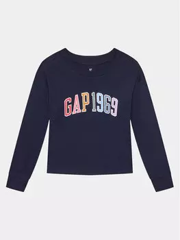 Толстовка обычного кроя Gap, синий
